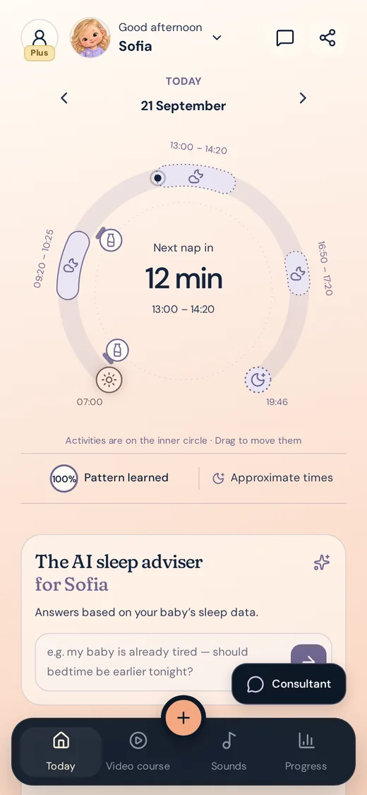The app’s Today screen